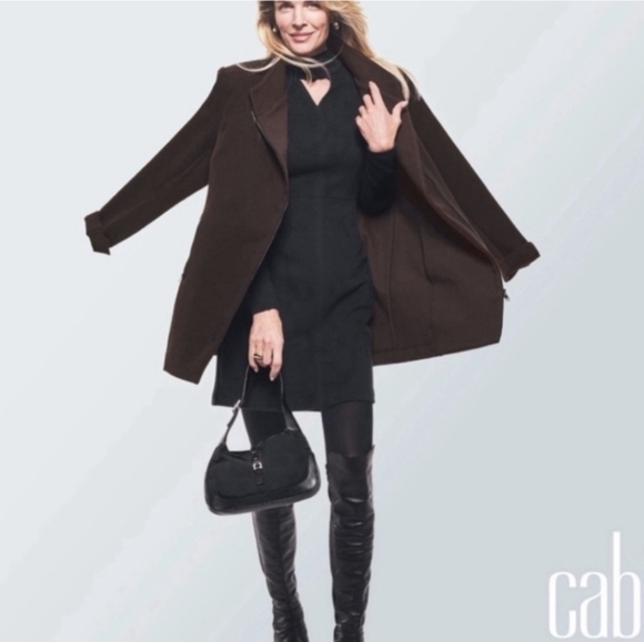 Cabi Harper Dress Reversible Style in Soft Brushed Black Knit #4589 - Size XXL - Picture 3 of 13